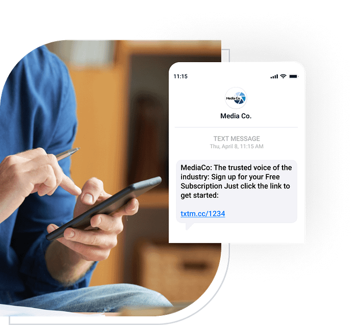 sms subscription services for magazines newspapers
